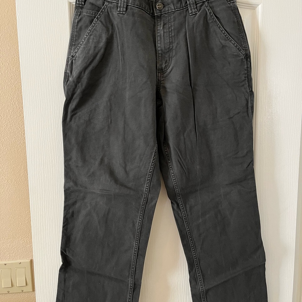Carhartt Gray Relaxed Fit Pants